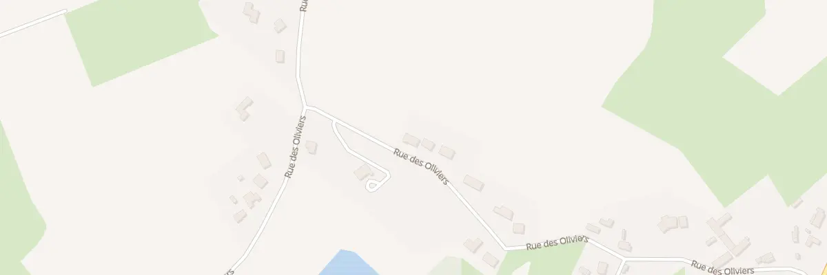 Plan du 34 Rue des Oliviers à Menneville