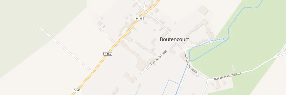 Plan du 6 Le Village à Boutencourt