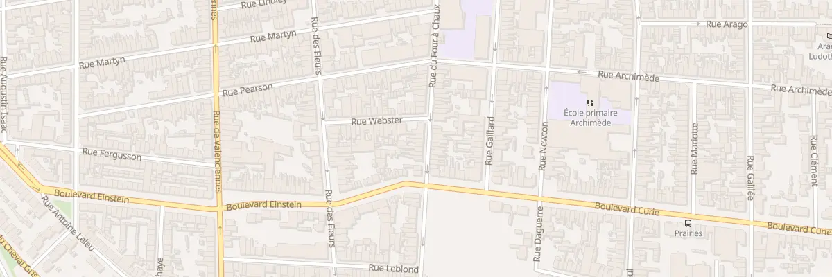 Plan du 144 Rue du Four à Chaux à Calais