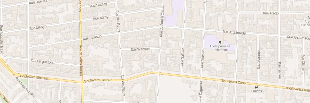 Plan du 142 Rue du Four à Chaux à Calais