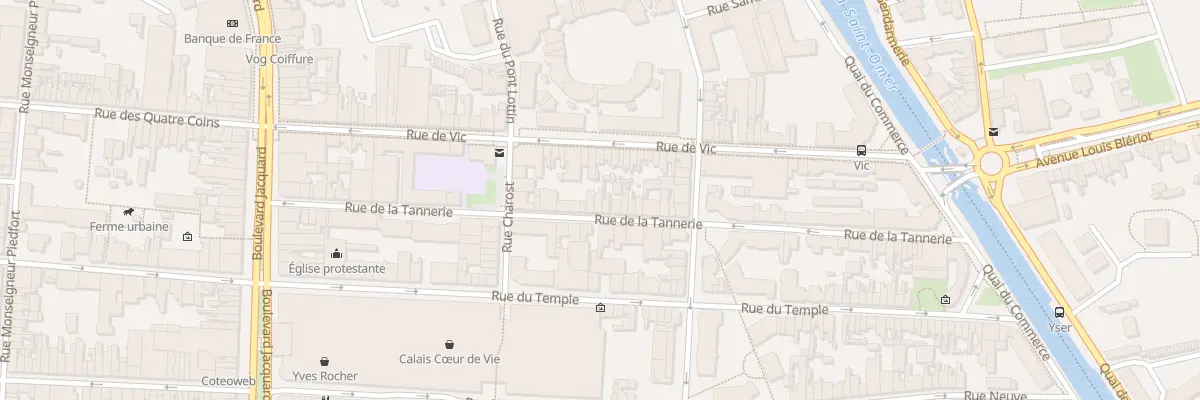 Plan du 29 Rue de la Tannerie à Calais