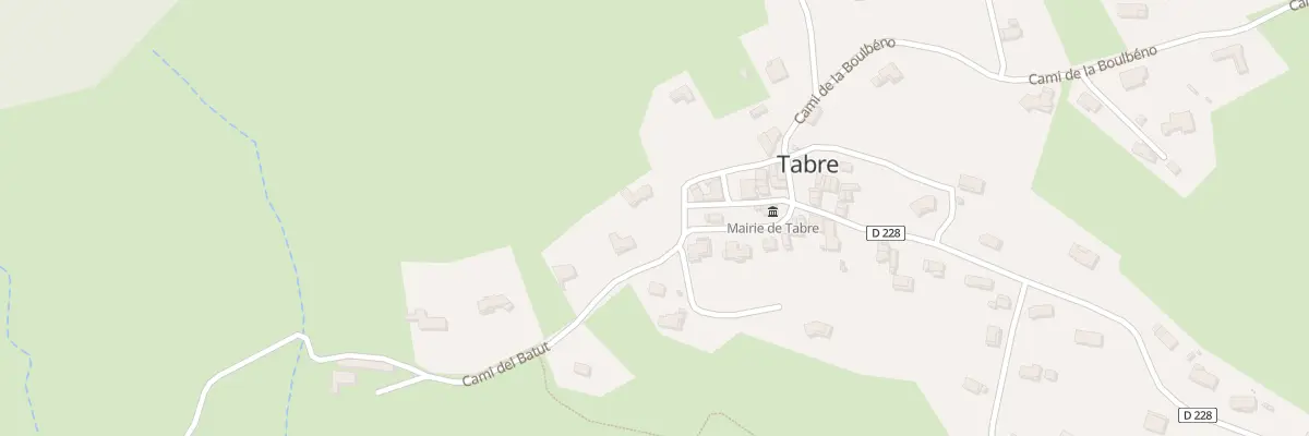 Plan du 1 Cami des Sarrouches à Tabre