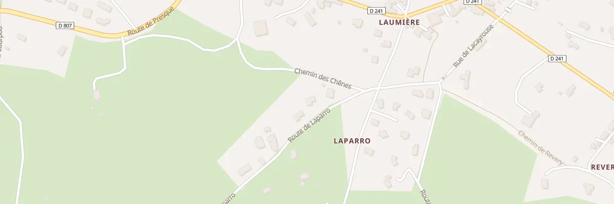 Plan du 5199F Laparro à Saint-Jean-Lespinasse