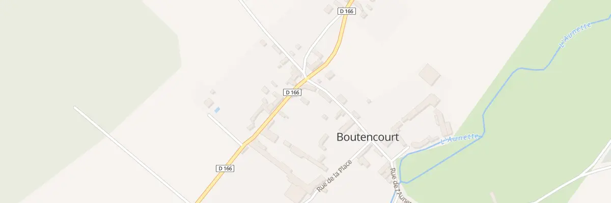 Plan du 5 Le Village à Boutencourt