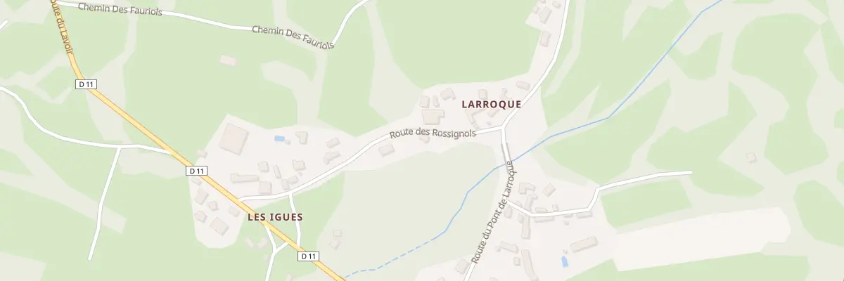 Plan du 5745F Nid des Azes à Sonac