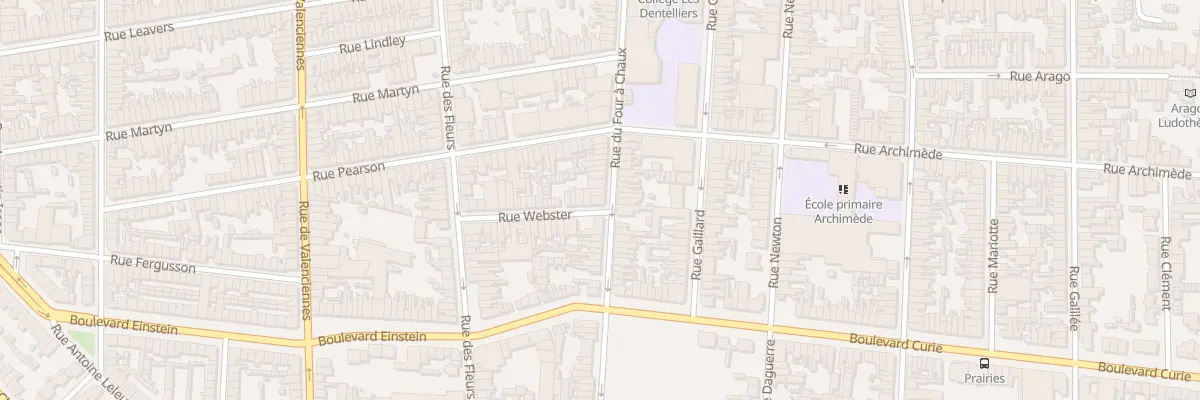 Plan du 138 Rue du Four à Chaux à Calais