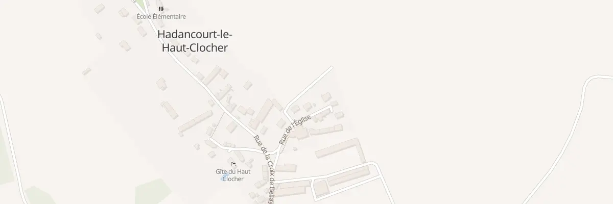Plan du 7 Rue de l’Eglise à Hadancourt-le-Haut-Clocher