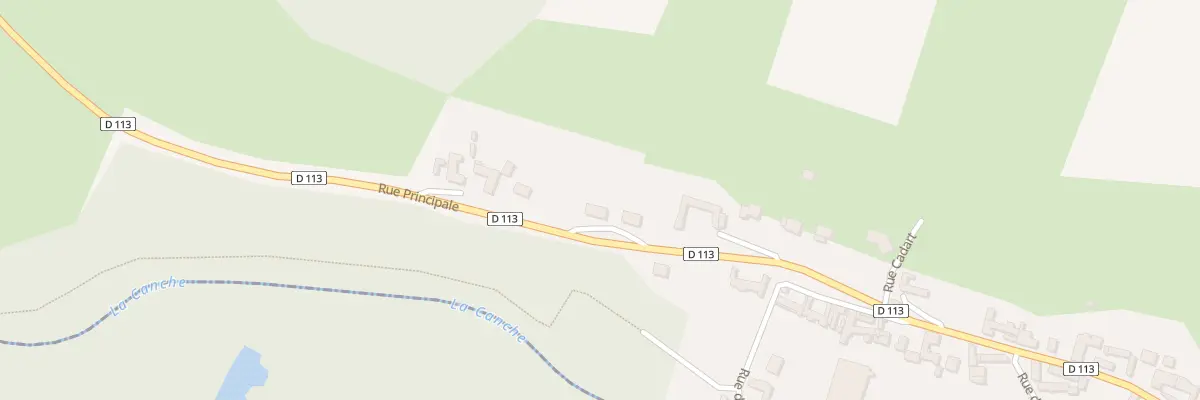 Plan du 64 Rue Principale à Marenla