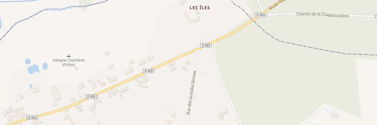 Plan du 676 Rue Napoléon III à La Ferté-Beauharnais