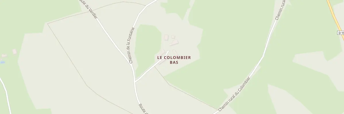 Plan du 810 Rte du Verdier à Cajarc