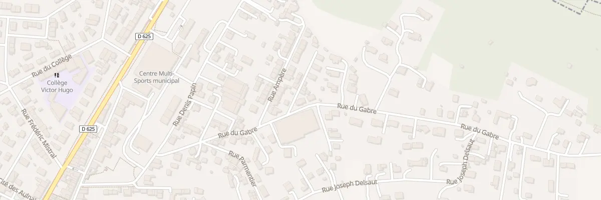 Plan du 7 Rue du Gabre à Lavelanet