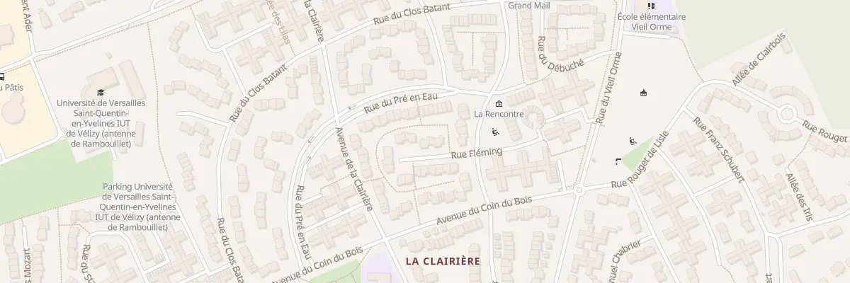 Plan du 12 Rue Fleming à Rambouillet