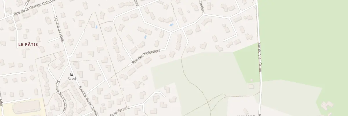 Plan du 23 Rue des Noisetiers à Rambouillet