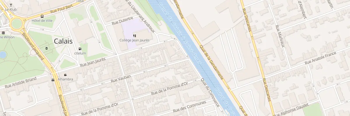 Plan du 71 Rue Vauban à Calais