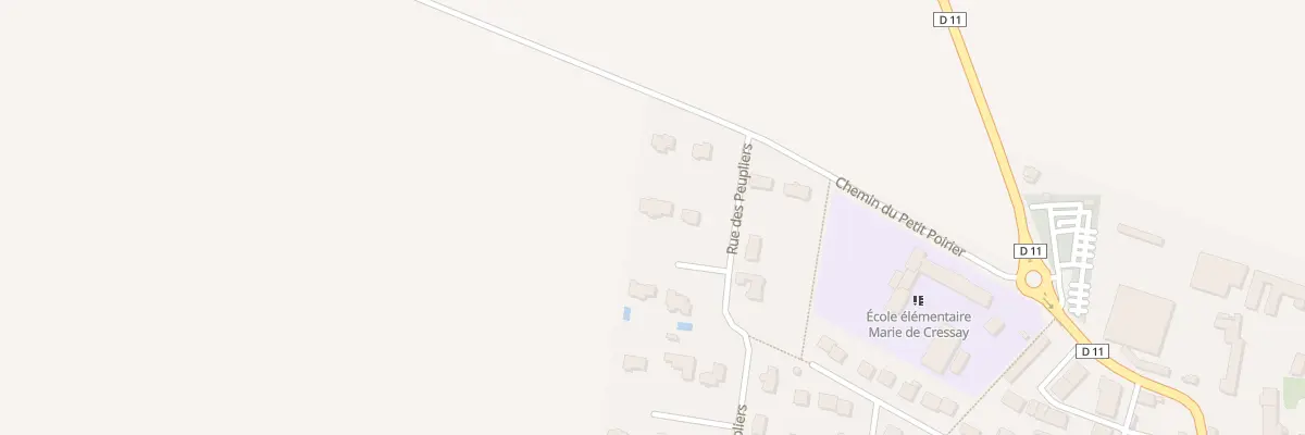 Plan du 3 Imp des Charmes à Neauphle-le-Vieux