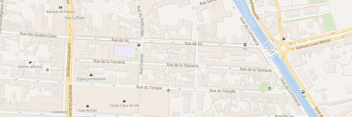 Plan du 35 Rue de la Tannerie à Calais