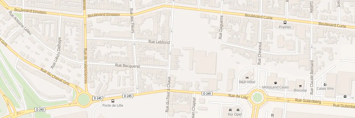 Plan du 157 Rue du Four à Chaux à Calais