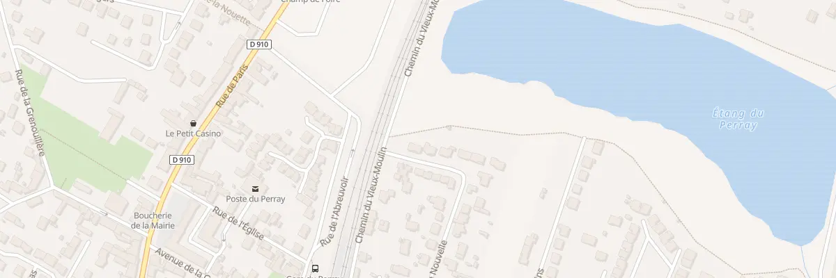 Plan du 34 Rue Nouvelle au Perray-en-Yvelines