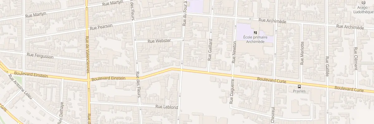 Plan du 127 Rue du Four à Chaux à Calais