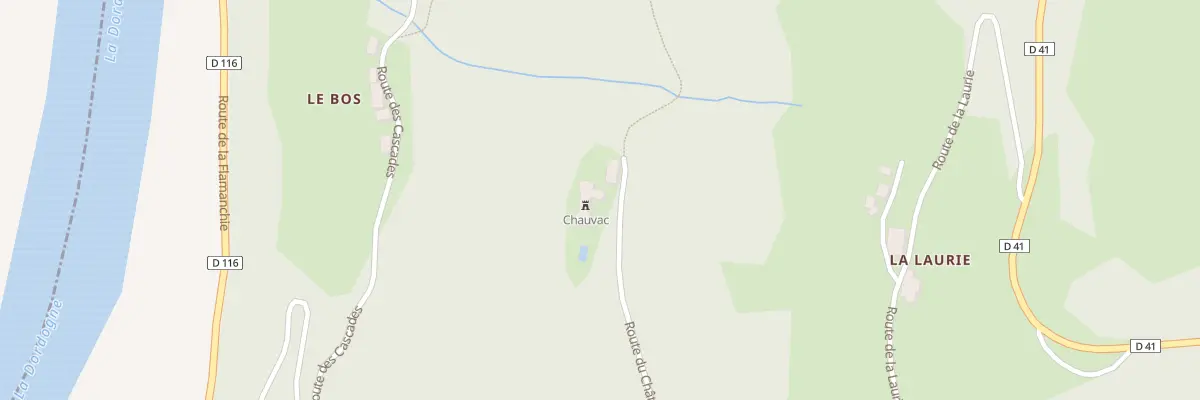 Plan du 5076 Chauvac à Bassignac-le-Bas