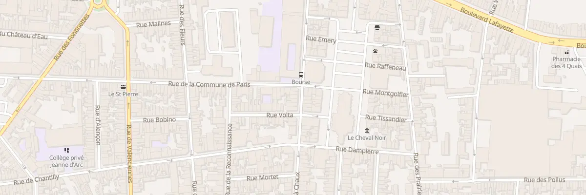 Plan du 32 Rue du Four à Chaux à Calais