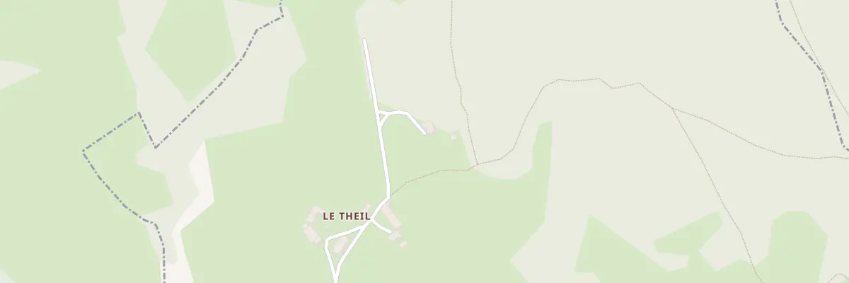 Plan du 13 Le Theil à Saint-Christophe