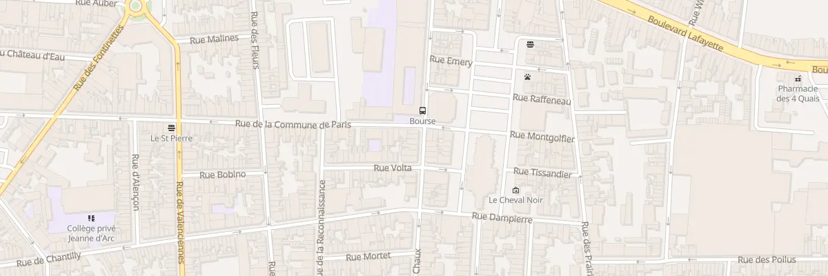 Plan du 30 Rue du Four à Chaux à Calais