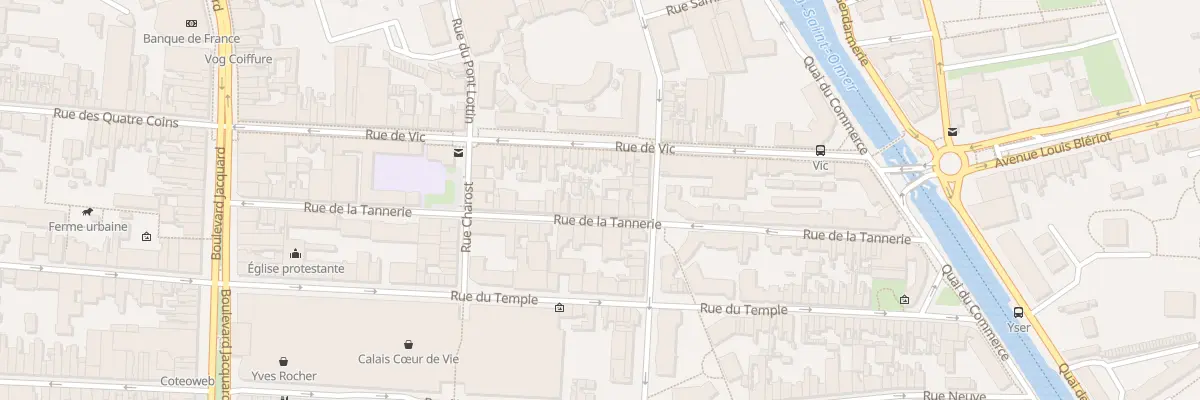 Plan du 39 Rue de la Tannerie à Calais