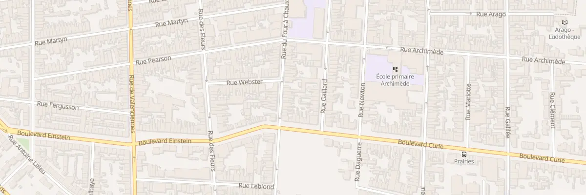 Plan du 115 Rue du Four à Chaux à Calais