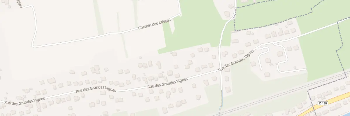 Plan du 61T Rue des Grandes Vignes à Juziers