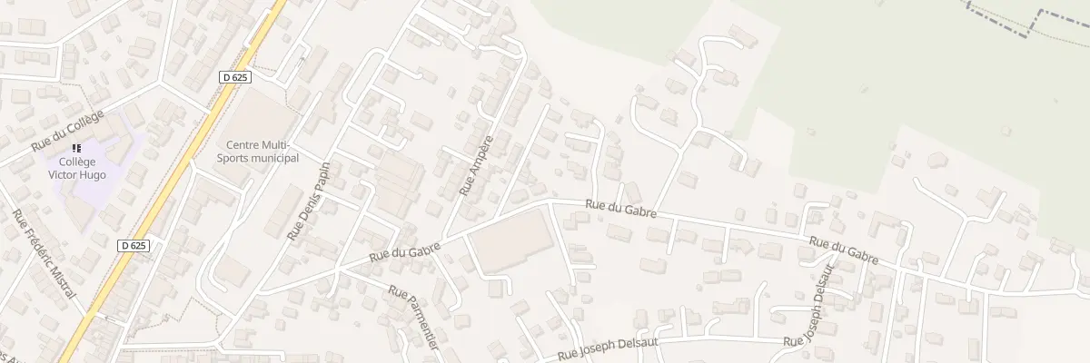 Plan du 7A Rue du Gabre à Lavelanet