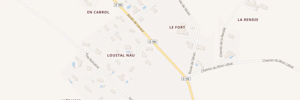 Plan du 1 Lot Maccius à Massac-Séran
