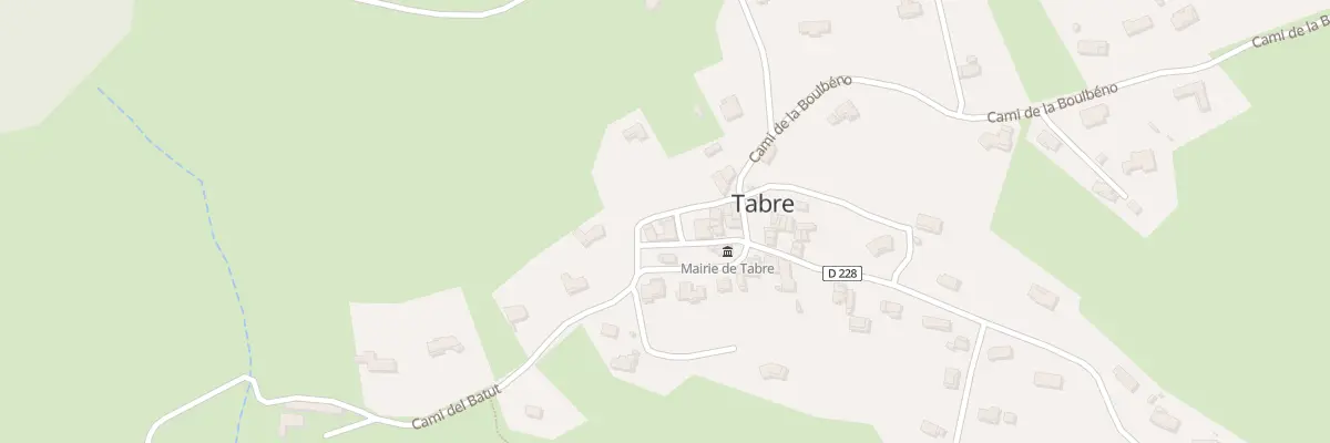 Plan du 3 Cami de la Costo à Tabre