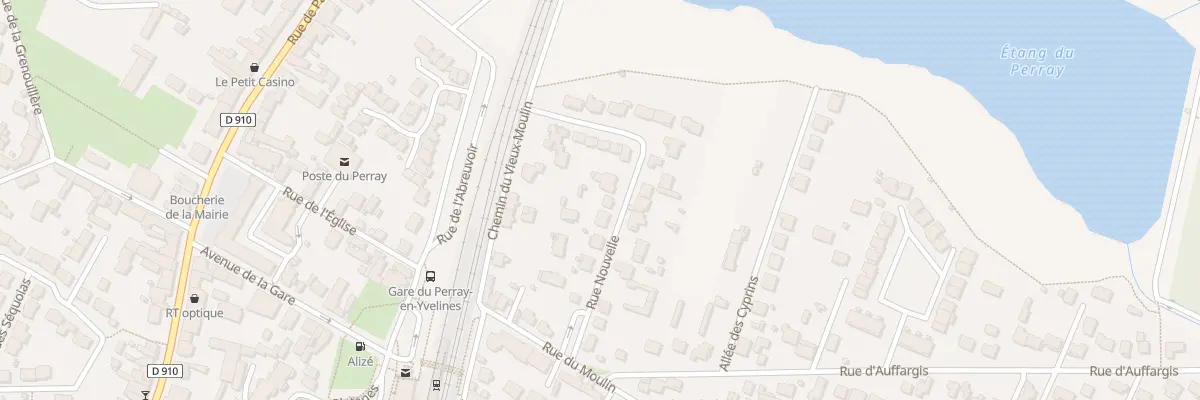 Plan du 13 Rue Nouvelle au Perray-en-Yvelines