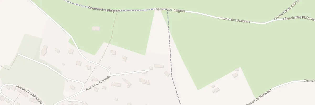 Plan du 20 Rue de la Nourree à Oinville-sur-Montcient