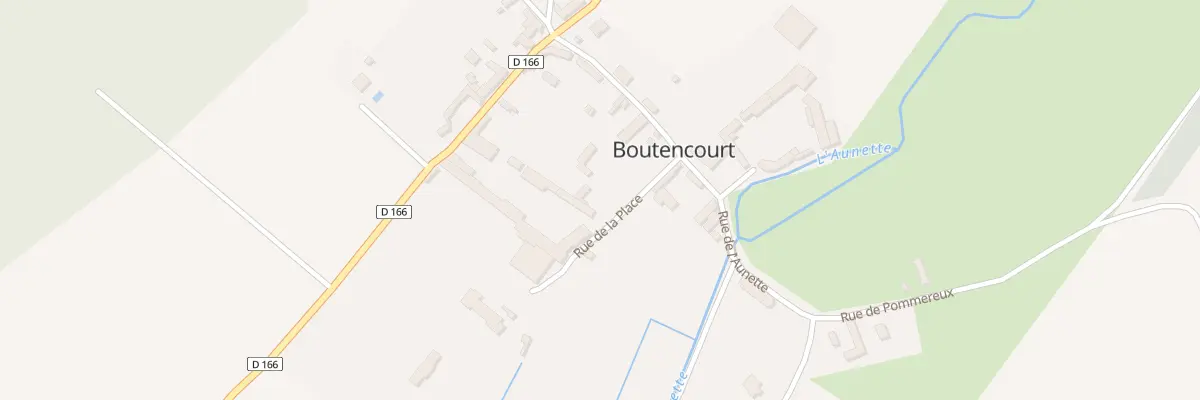 Plan du 35 Le Village à Boutencourt