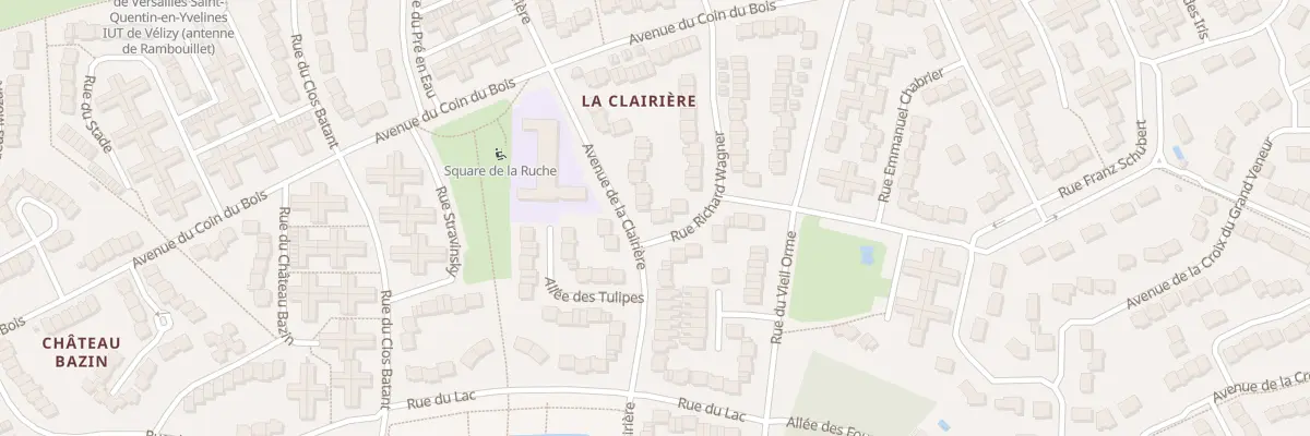 Plan du 26 Rue Richard Wagner à Rambouillet