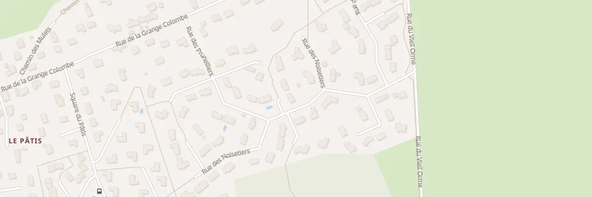 Plan du 24 Rue des Noisetiers à Rambouillet