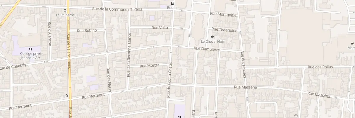 Plan du 59 Rue du Four à Chaux à Calais