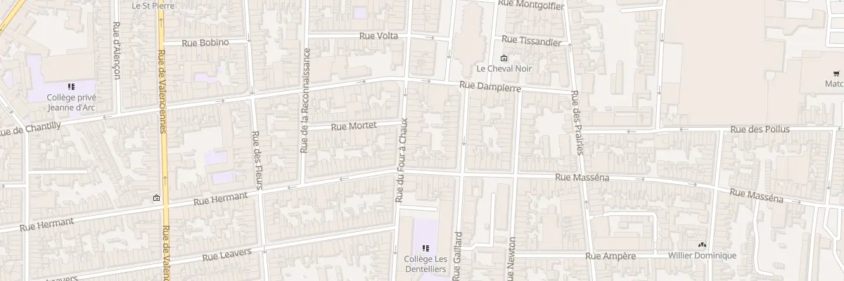 Plan du 69B Rue du Four à Chaux à Calais