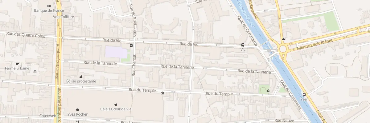 Plan du 45 Rue de la Tannerie à Calais