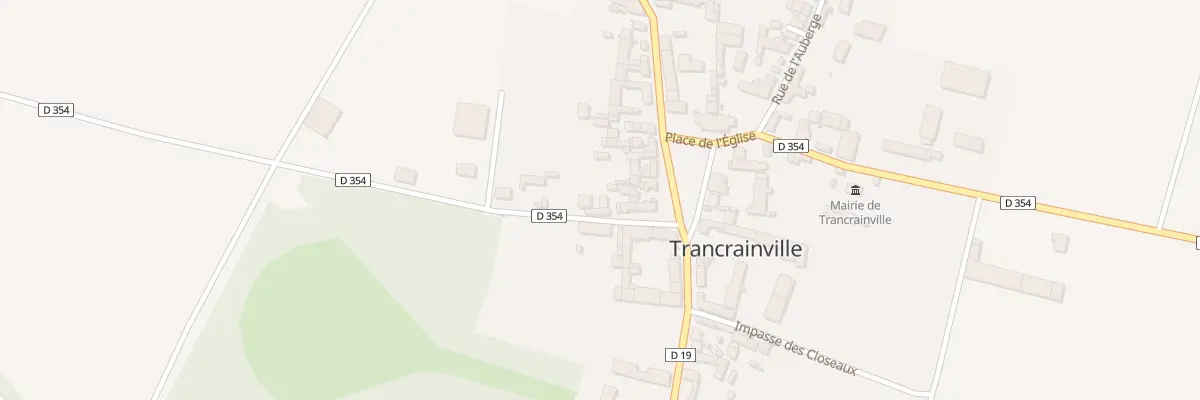 Plan du 2 Rue de Boissay à Trancrainville