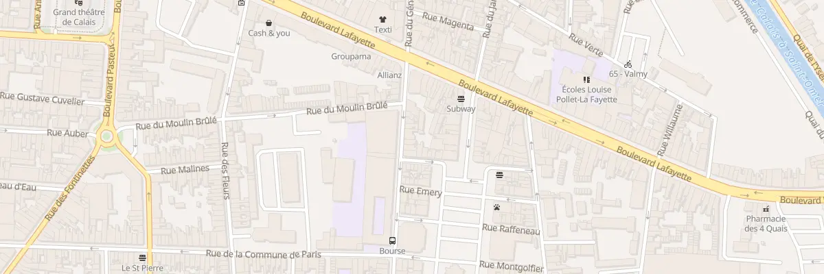 Plan du 15 Rue du Four à Chaux à Calais