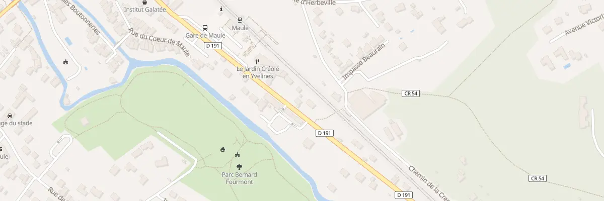 Plan du 8 Bd Paul Barré à Maule