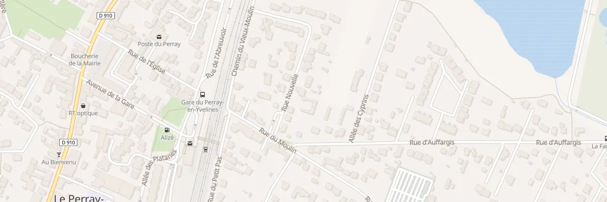 Plan du 8 Rue Nouvelle au Perray-en-Yvelines