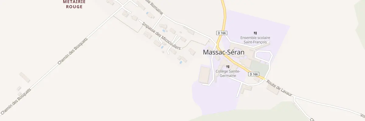 Plan du 12 Imp des Micocouliers à Massac-Séran