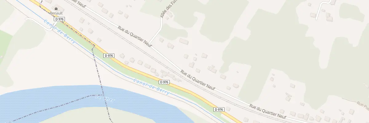 Plan du 72 Rue du Quartier Neuf à Mennetou-sur-Cher