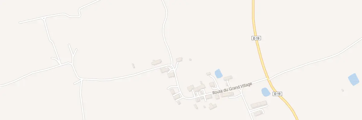 Plan du 12 Rte du Grand Village à Tranzault