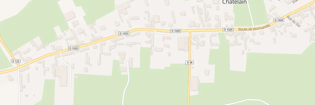 Plan du 77 Rte de Normandie à Lignières-Châtelain