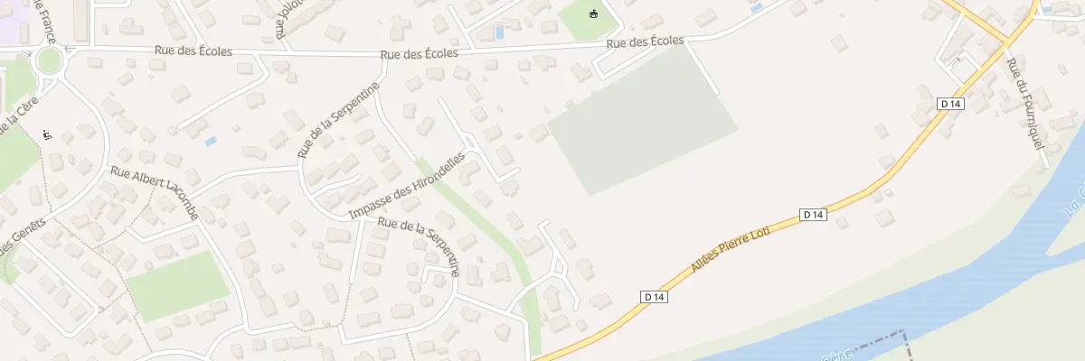 Plan du 5321 Les Graves Basses à Biars-sur-Cère